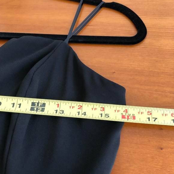 NWT ADELYN RAE Women’s Black Party Cocktail Strapless dress. Medium M - Picture 6 of 12